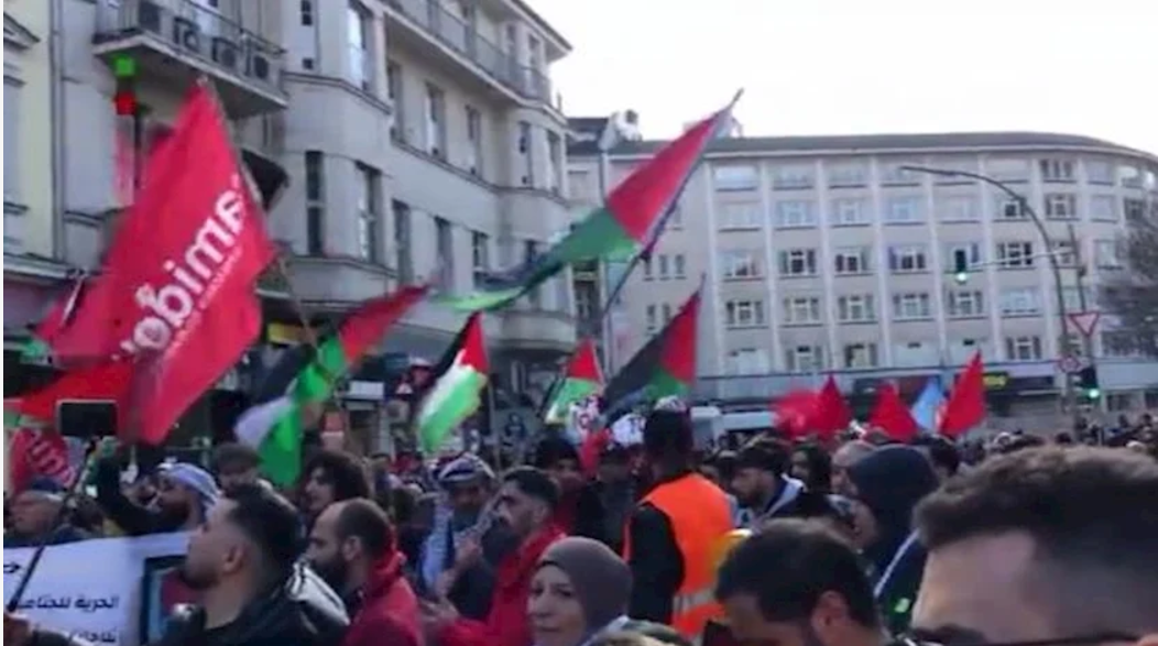 Građani na ulicama Berlina izrazili podršku Palestincima
