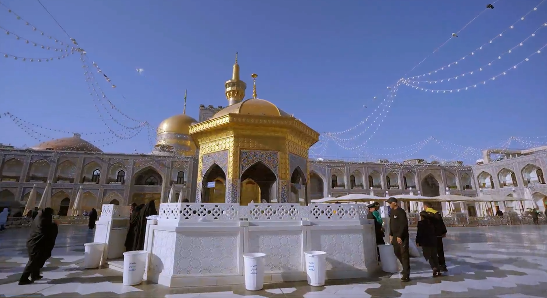 Video: How was wall of Saqqa Khane of Enghelab courtyard in Imam Reza holy shrine built?