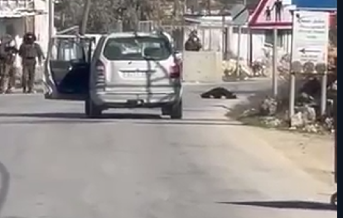 شــهيد برصاص الاحتلال الإسرائيلي بعد تنفيذه عملية إطلاق نار عند مدخل النبي يونس بالخليل