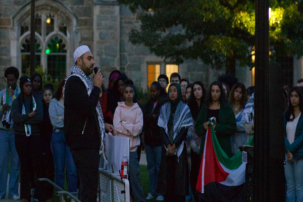 Prayer ceremony for Palestine held at Boston college