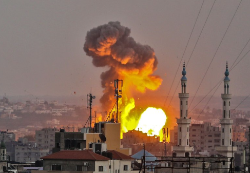 18 civilians, including children, barbarically murdered by Israeli airstrikes in Gaza