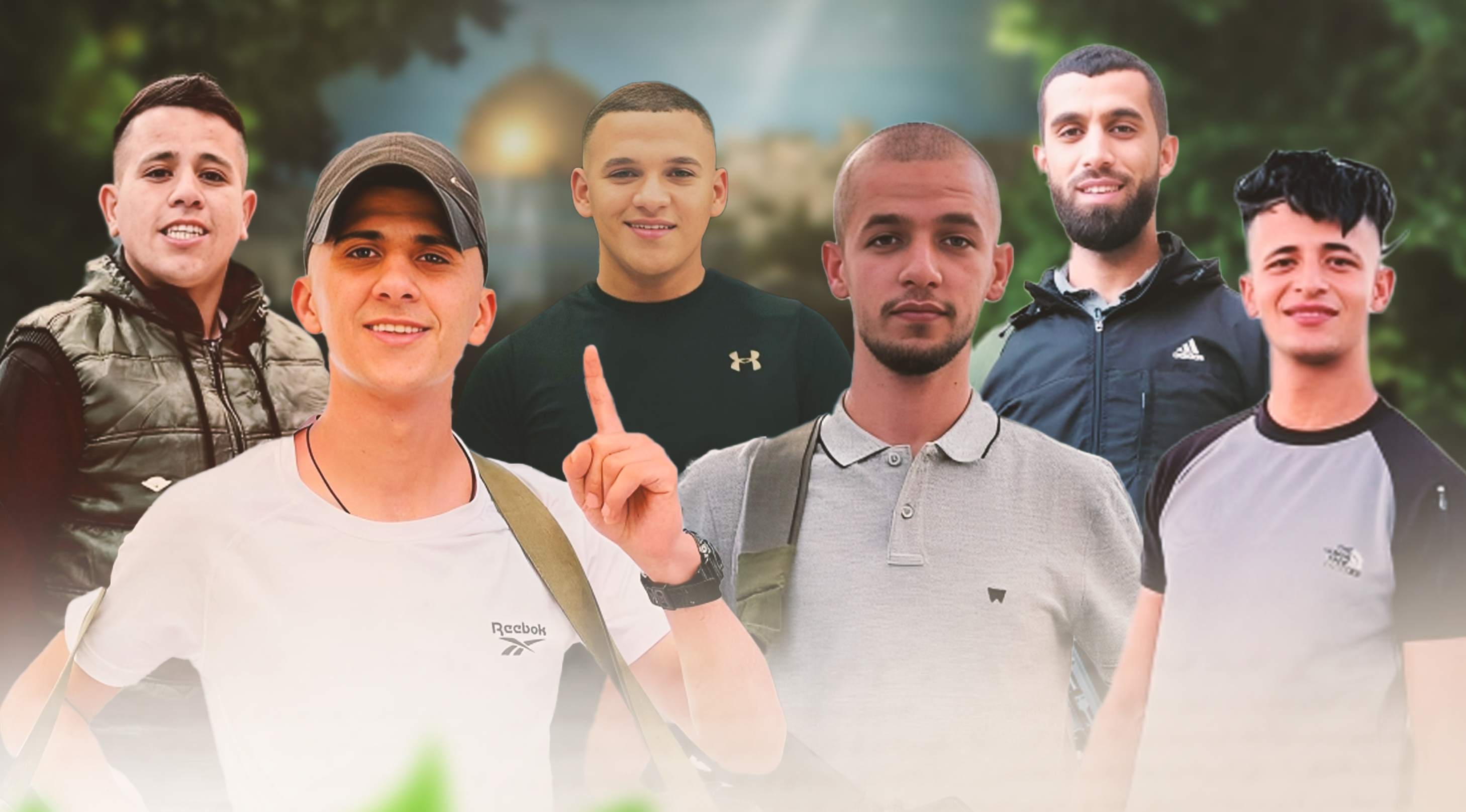 استشهاد 6 شباب فلسطينيين برصاص الاحتلال الصهيوني 