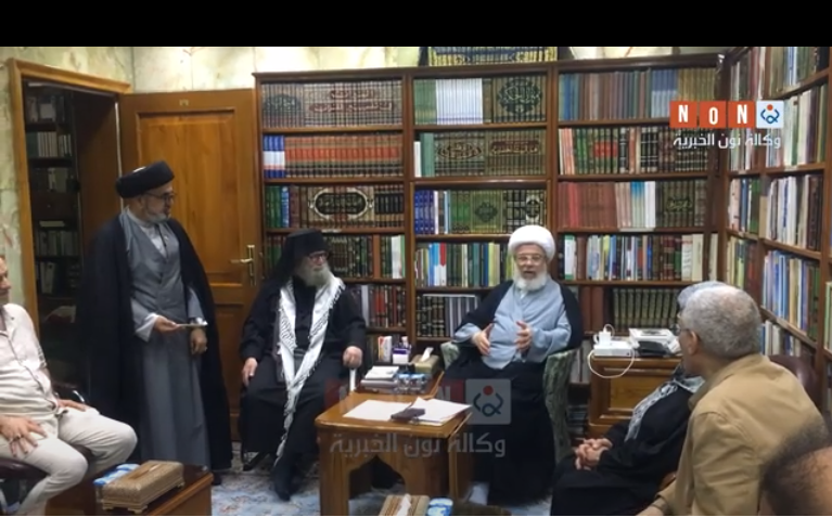 Palestinian Priest: We learned patience from Imam Hussain (a.s.)