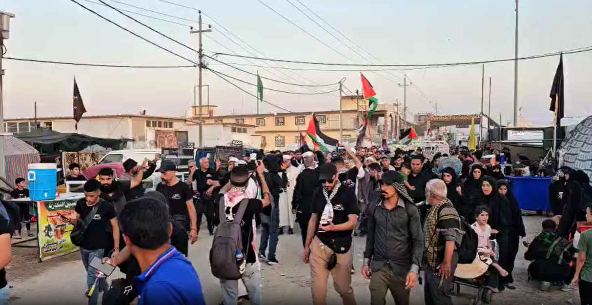 Video: Sunni scholars chanting Labbaik Ya Rasool Allah during Arbaeen Pilgrimage route