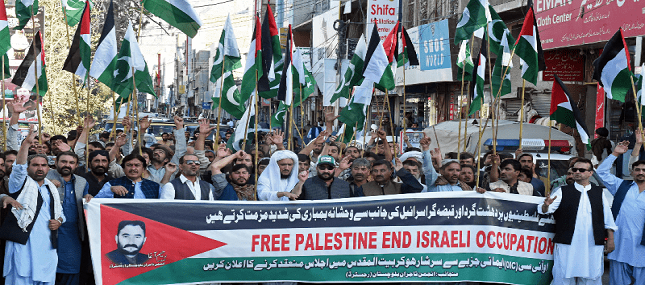 MWM of Pakistan protest in Islamabad against killing of martyr Ismail Haniyeh