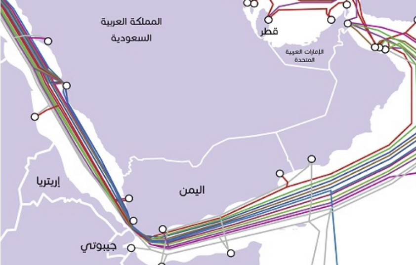 صنعاء تؤكد حرصها على سلامة الكابلات البحرية