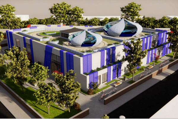Incredible, colourful modern mosque set to be built in Cardiff, Wales