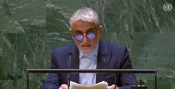 Iran envoy: Silence of Security Council gives license to kill, starve Palestinians