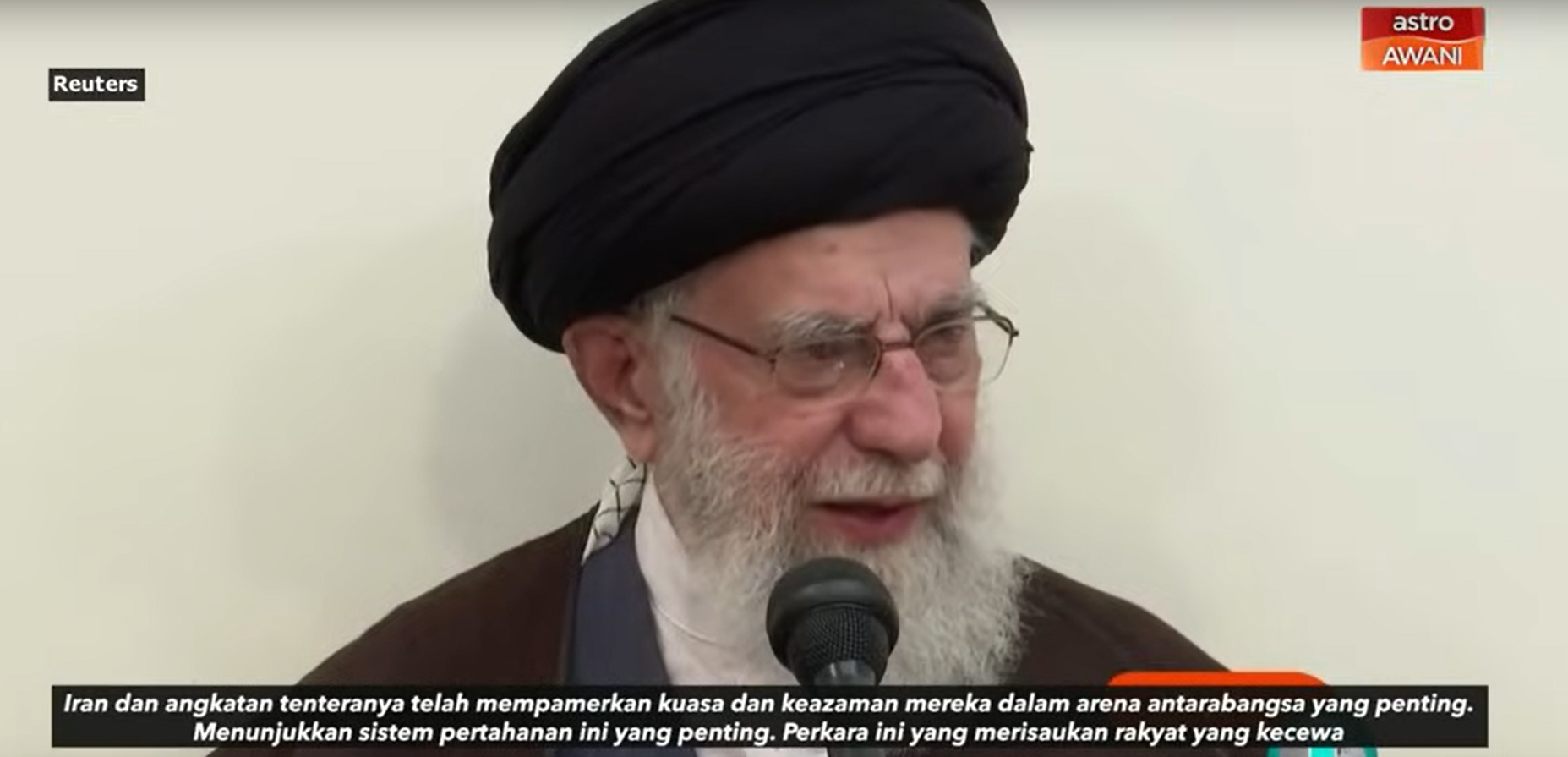 Iran tunjukkan kekuatan terhadap Israel - Imam Khamenei