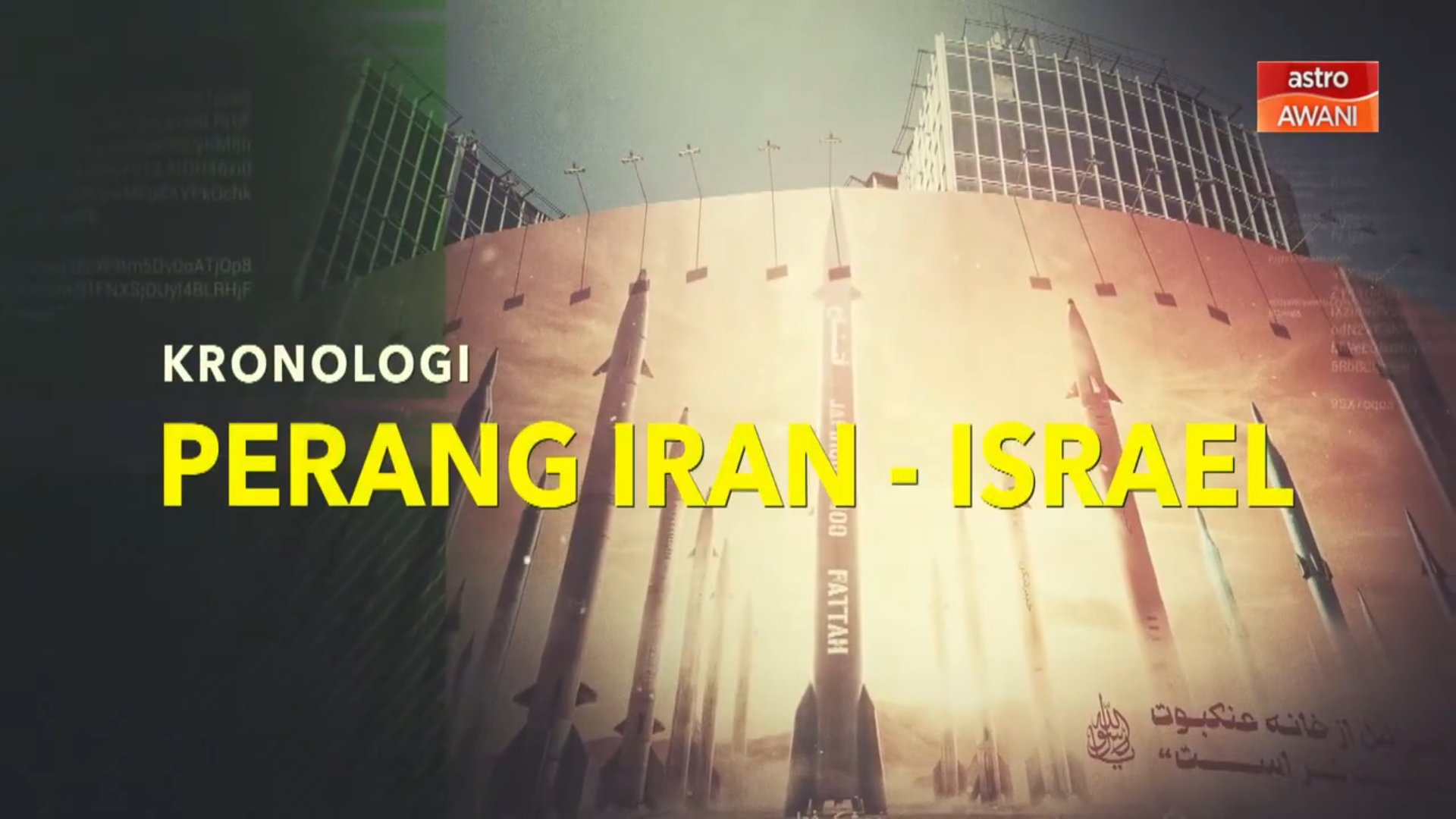 Kronologi serangan balas Iran - Israel