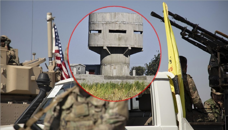 Terör Örgütü PKK/YPG Deyrizor'da ABD’nin Desteği İle Gözetleme Kuleleri İnşa Ediyor