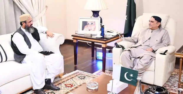 دیدار جنجالی آصف علی زرداری با عامل شهادت هزاران شهروند شیعه در پاکستان