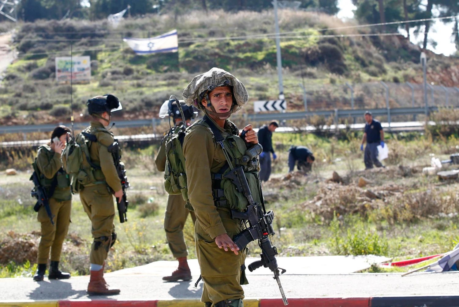 Zionist media reports knife attack in Qalqilya