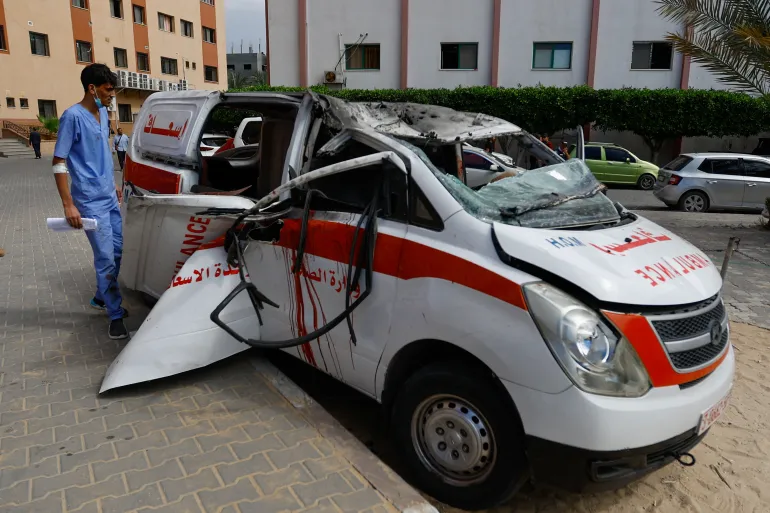 Medical personnel being targeted by Zionist forces every day