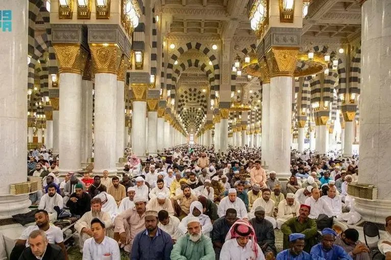 Over 6M worshippers visited Prophet’s Mosque last week: Report