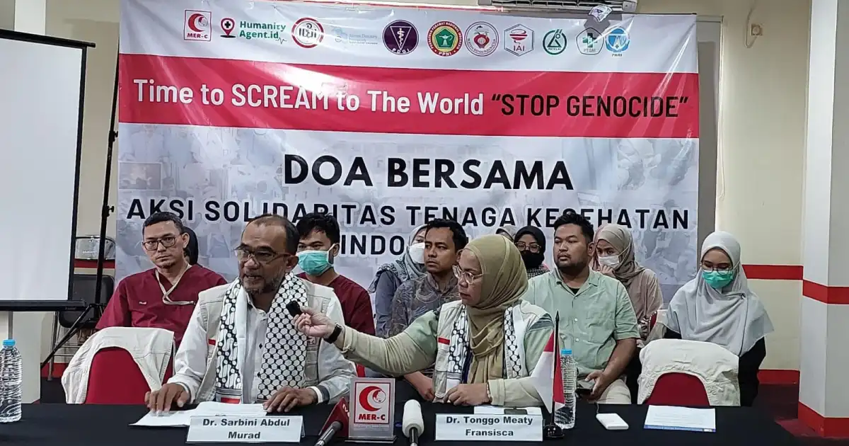 Indonesian doctors urge global action to prevent Gaza genocide