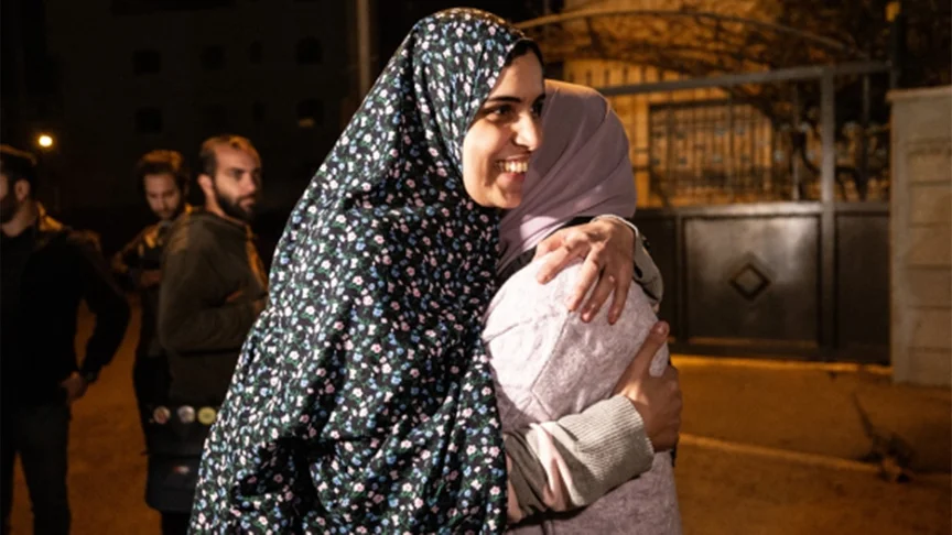Filistinli sembol isim özgürlüğüne kavuştu