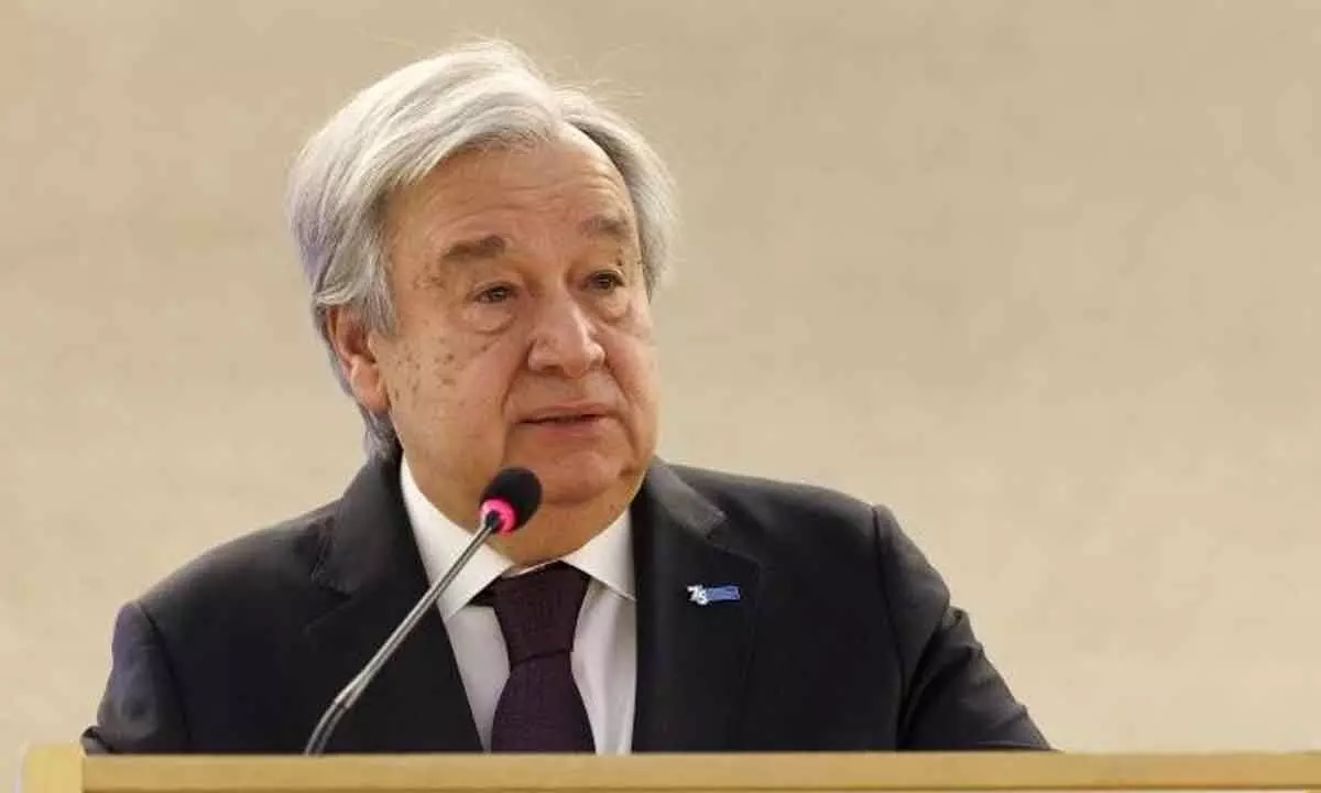 UN chief urges Israel to not hinder humanitarian aid from reaching civilians