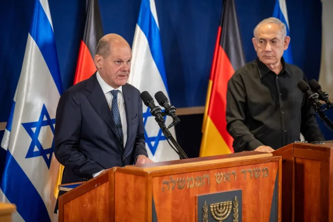 Germany stands with Israel: Chancellor