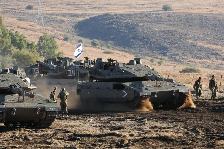 Hezbollah targets Israeli regime Merkava tank