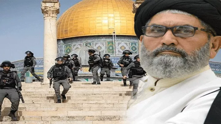 انتقاد علامه ساجد نقوی از نقش آفرینی رسانه‌ها در انعکاس فجایع غزه