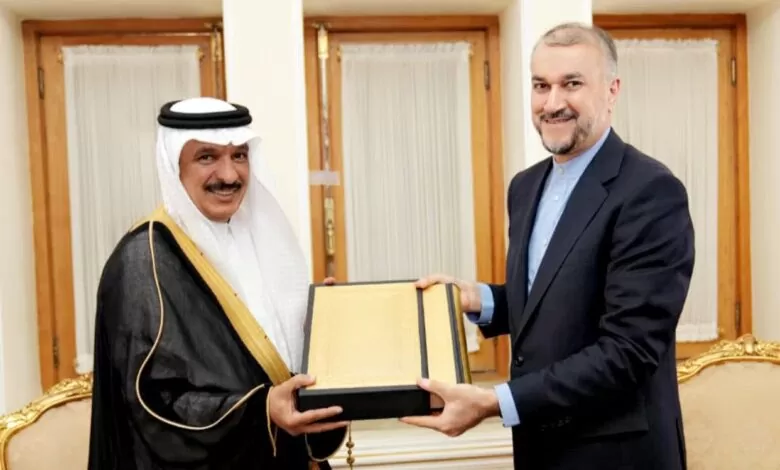 السفير السعودي في إيران يقدم أوراق اعتماده لأمير عبداللهيان