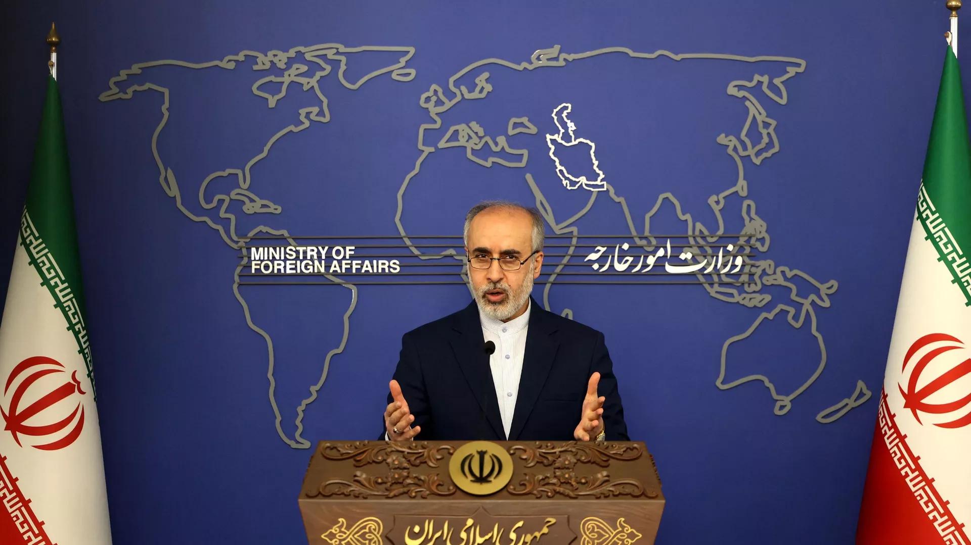 إيران ترد على بيان مشترك لدول مجلس التعاون الخلیج الفارسي وأمريكا