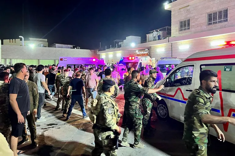 At least 113 killed, over 150 injured as fire engulfs wedding party in Iraq's Nineveh