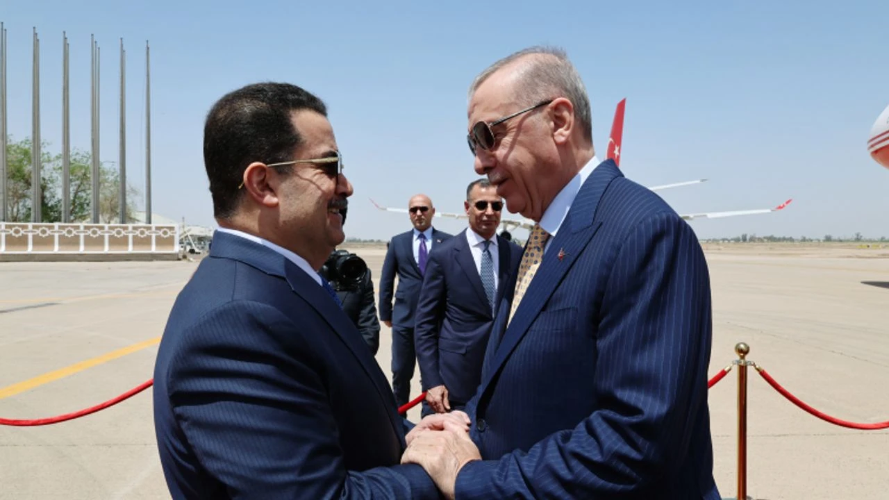 Cumhurbaşkanı Erdoğan 13 yıl sonra Irak'ta