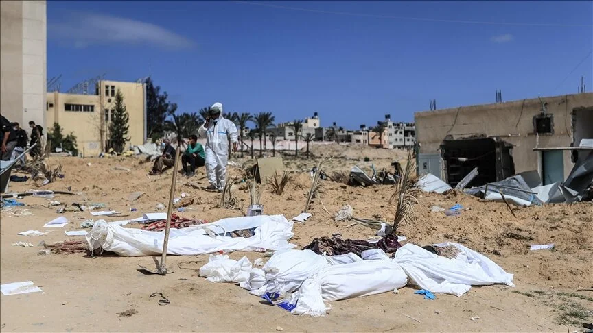 فيديوغراف | " جريمة في جريمة (مقابر جماعية في غزة) "