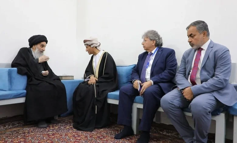 مبعوث الامم المتحدة يلتقي بالسيد السيستاني للمرة الثانية خلال شهر