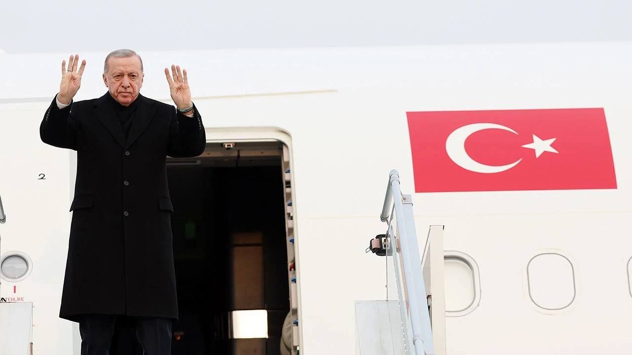 Cumhurbaşkanı Erdoğan Mısır'a gitti