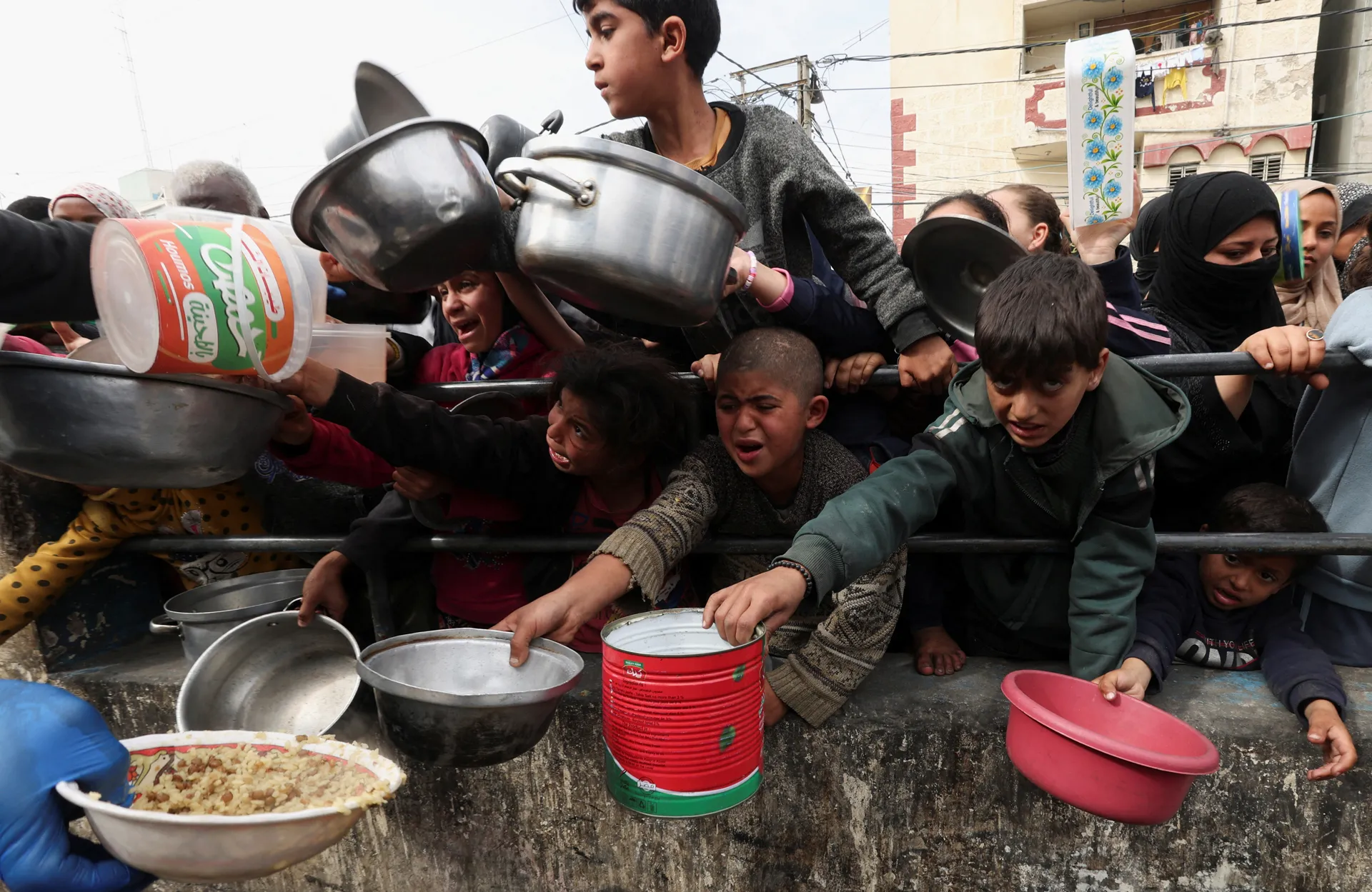فیديو | الجوع ينهش براءة الأطفال في غزة 