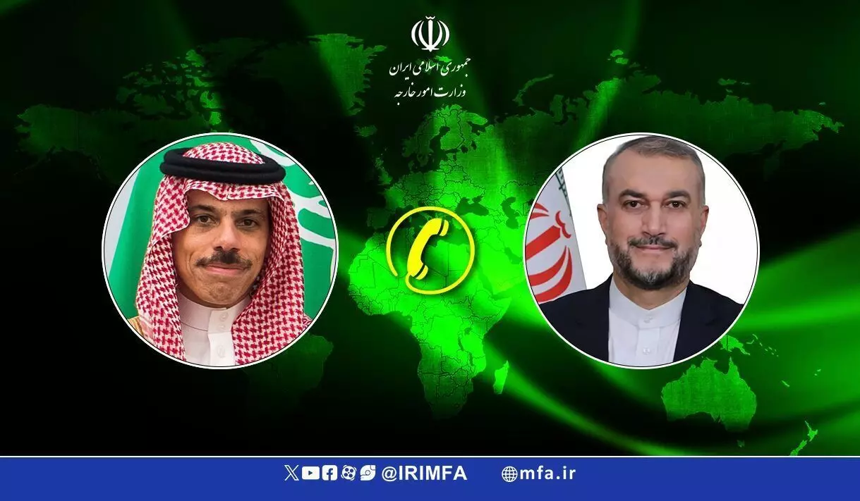 Iran, Saudi Foreign Ministers discuss Zionist aggressions against Rafah