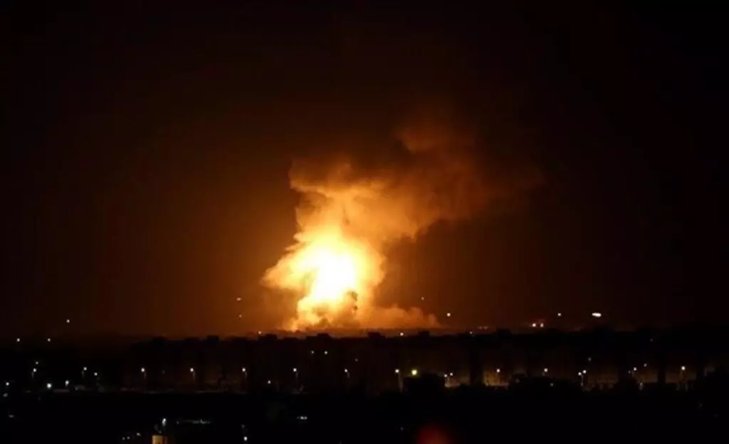 Drone attack hits US military base in Syria