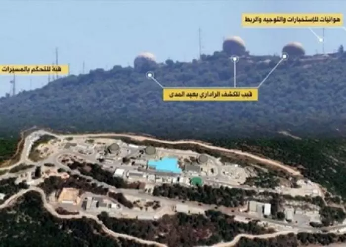 حمله موشکی حزب‌الله به پایگاه راهبردی «میرون» ارتش اسرائیل + ویدئو