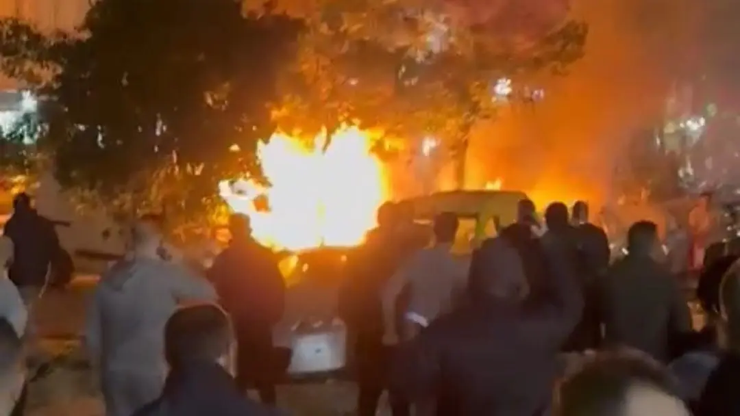 انفجار في ضاحية بيروت الجنوبية بلبنان وإستشهاد القائدصالح العاروري+ فيديو 