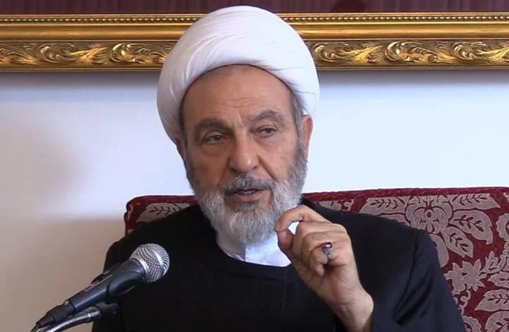 الشيخ عبد المنعم الزين يعزي الجمهورية الاسلامية بفاجعة كرمان