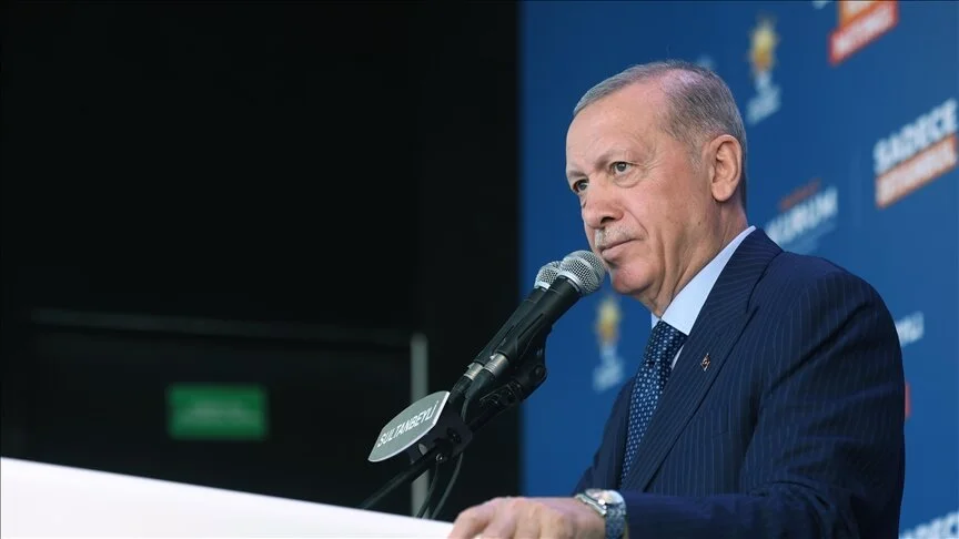  أردوغان: لن نتوقف حتى ينال الفلسطينيون حريتهم ودولتهم المستقلة