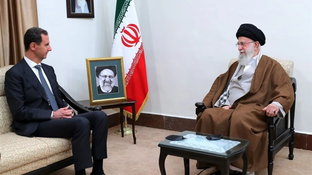 Ayetullah Hamanei Beşar Esad ile görüştü