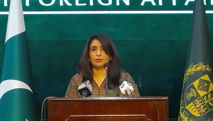 پاکستان: المواصی سیف زون پر اسرائیلی حملہ عالمی قوانین کی خلاف ورزی ہے: ترجمان دفتر خارجہ