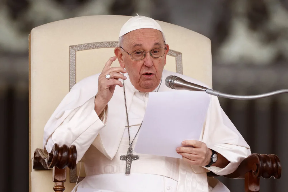 Pope denounces ‘ugly’ Israeli killing of Palestinian children in Gaza