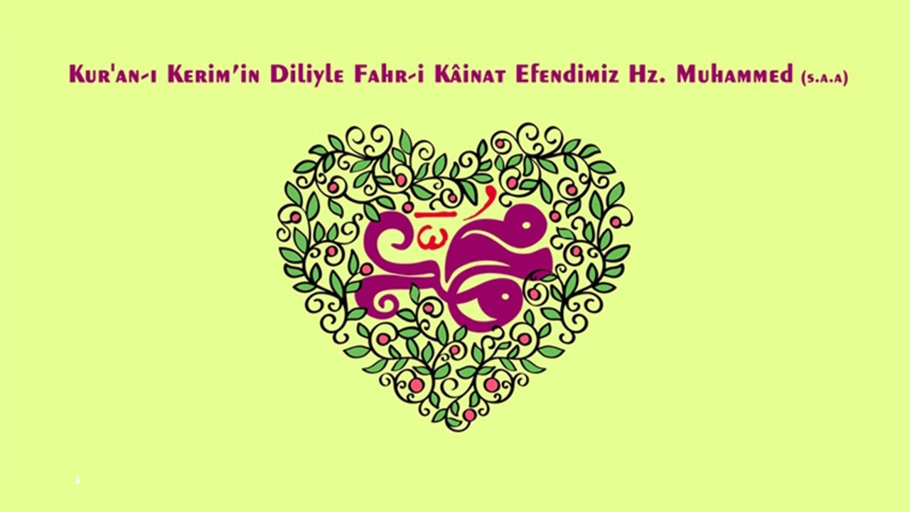 Kur'an Diliyle Hz. Muhammed (saa)
