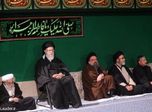 مراسم شب شهادت حضرت فاطمه زهرا(س) در حسینیه امام خمینی(ره) برگزار شد