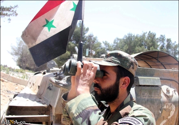 گزارش تصویری/ دفاع جانانه ارتش سوریه از حومه دمشق و حرم حضرت زینب(س)