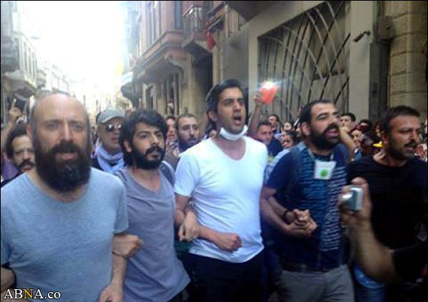 هنرمندان ترک مقابل اردوغان+عکس