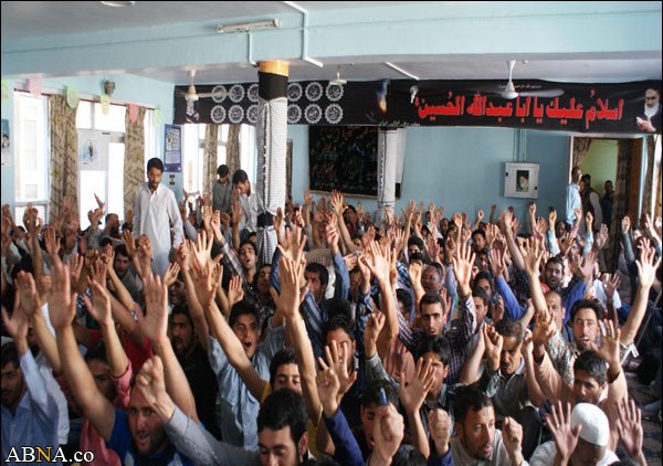 گزارش تصویری/ برگزاری مراسم بزرگداشت رحلت امام خمینی(ره) توسط شیعیان کشمیر