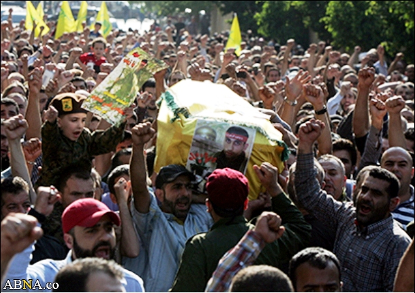 تشییع پیکر دو شهید مجاهد حزب الله+تصاویر