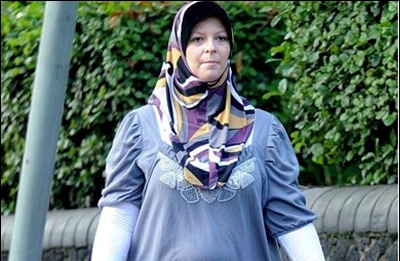 حجاب اسلامی خواهر زن شیعه شده تونی بلر+عکس