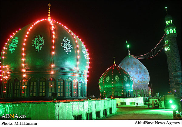 گزارش تصویری/ مسجد مقدس جمکران در شب نیمه شعبان